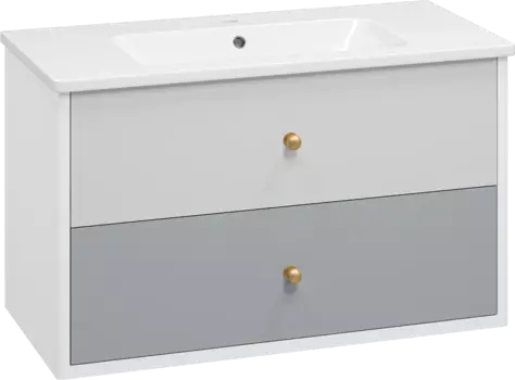 Тумба для комплекта Brevita 50 оттенков серого Анастейша 100 Ана-06100-01-012Я