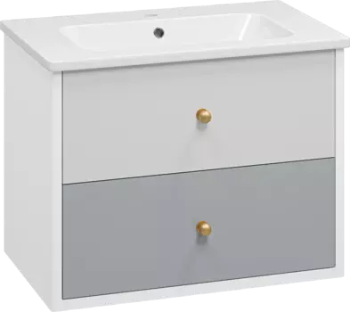 Тумба для комплекта Brevita 50 оттенков серого Анастейша 80 Ана-06080-01-012Я