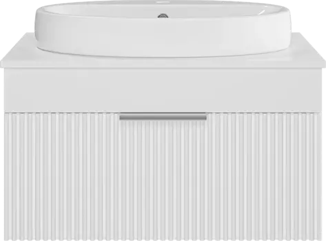 Тумба для комплекта Brevita Enfida 70 подвесная, белая ENF-06070-0141Я