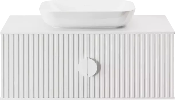 Тумба для комплекта Brevita Richard 105 белая RICH-06105-01-01