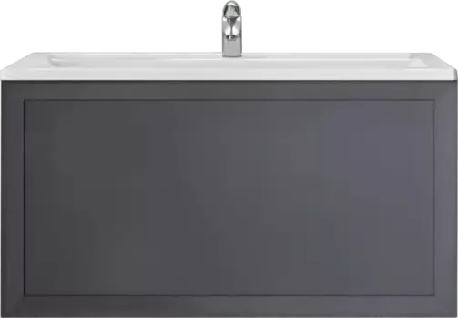 Тумба для комплекта Бриклаер Берлин 100 оникс серый 4627125416125