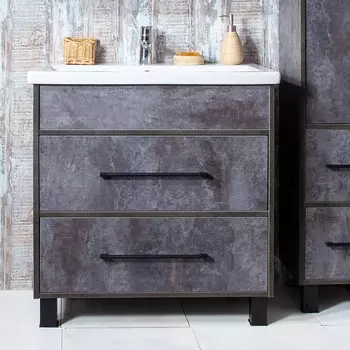 Тумба для комплекта Бриклаер Чили 70 цемент 4627125415227