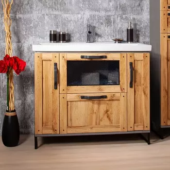 Тумба для комплекта Бриклаер Лофт 100 4627125413377