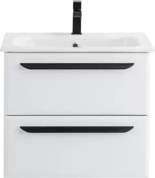 Тумба для комплекта Cezares Eco Cer 60, bianco lucido ECO-CER-600-2C-SO-BL