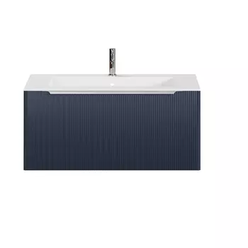 Тумба для комплекта Creto Luna Blue 100 см 17-Bl100