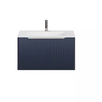 Тумба для комплекта Creto Luna Blue 80 см 17-Bl80