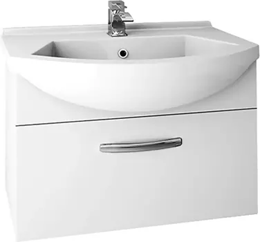 Тумба для комплекта Dreja Alfa 65 белый глянец 99.0306