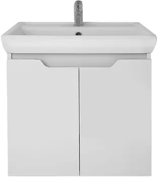 Тумба для комплекта Dreja Q(D) 55 белый глянец 99.1007