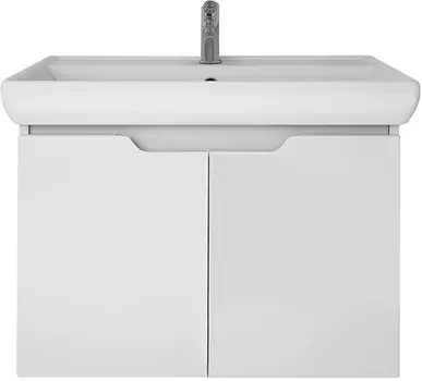 Тумба для комплекта Dreja Q(D) 70 белый глянец 99.1002