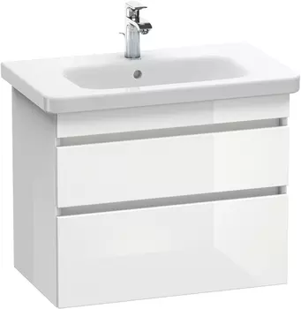 Тумба для комплекта Duravit DuraStyle DS648102222 подвесная, белая глянцевая