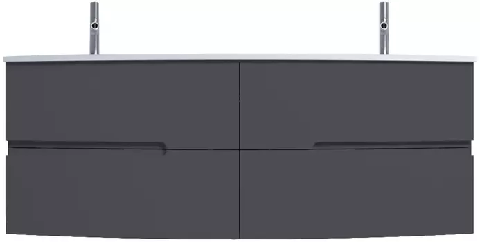 Тумба для комплекта Jacob Delafon Nona EB1891RU-442 глянцевый серый антрацит
