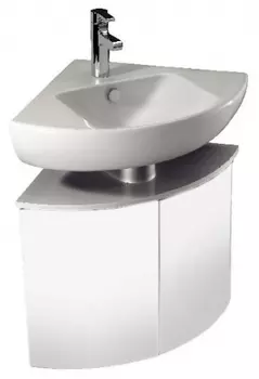 Тумба для комплекта Jacob Delafon Odeon Up белая, угловая EB864-G1C