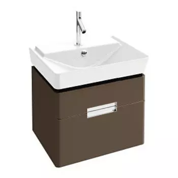 Тумба для комплекта Jacob Delafon Reve 60 светло-коричневая, 2 ящика EB1134-G80