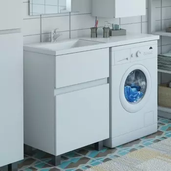 Тумба для комплекта Эстет Dallas Luxe 130 напольная, 2 ящика ФР-00002266