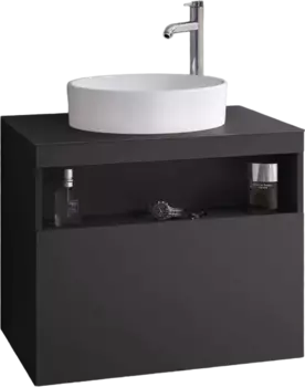 Тумба для комплекта Keuco Stageline 32855 65 см, вулканит 32855970000