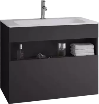 Тумба для комплекта Keuco Stageline 32862 80 см, вулканит 32862970000