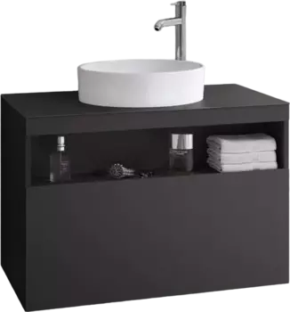 Тумба для комплекта Keuco Stageline 32865 80 см, вулканит 32865970000