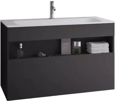 Тумба для комплекта Keuco Stageline 32872 100 см, вулканит 32872970000