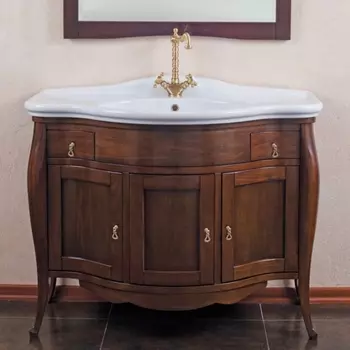 Тумба для комплекта La Beaute Classic Marian орех матовый BMA102N.BR