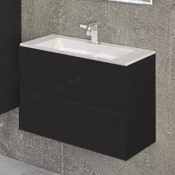 Тумба для комплекта La Beaute Finistere 75 черная BF2