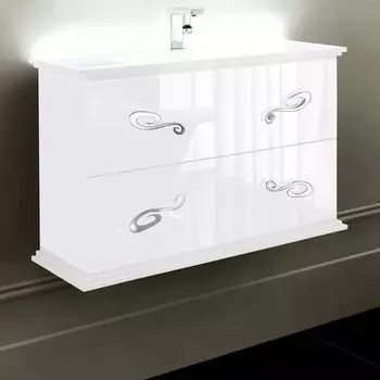Тумба для комплекта La Beaute Loiret 100 белая BL1