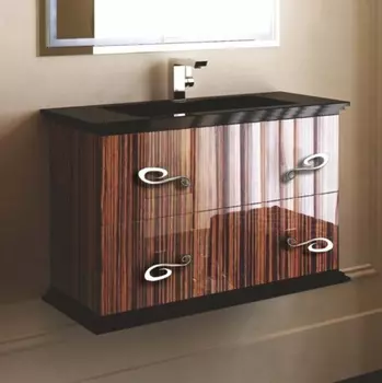 Тумба для комплекта La Beaute Loiret 100 macassar BL3