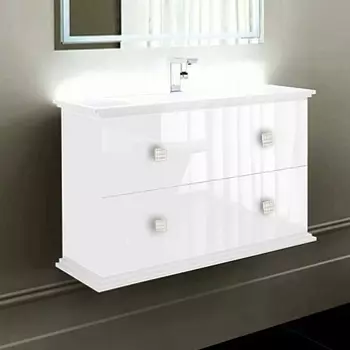 Тумба для комплекта La Beaute Loiret SW 100 белая BL1SW