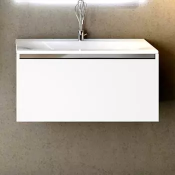 Тумба для комплекта La Beaute Lot 90 белая BLo1