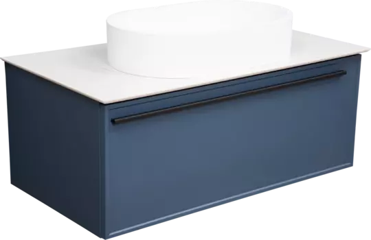 Тумба для комплекта La Fenice Elba 90, синяя FNC-01-ELB-BG-90