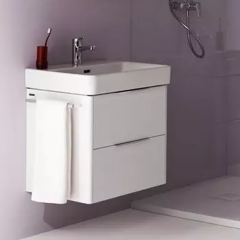 Тумба для комплекта Laufen Base 4.0229.2.110.260.1 белая матовая