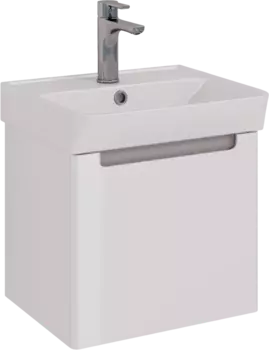 Тумба для комплекта Lemark Buno mini 45 белая глянцевая, 1 ящик LM05BM45T