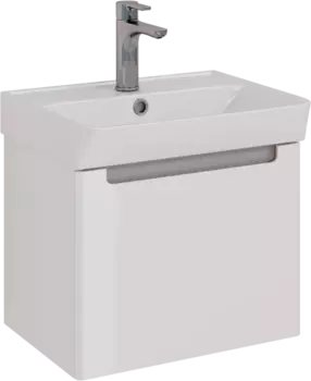 Тумба для комплекта Lemark Buno mini 50 белая глянцевая, 1 ящик LM05BM50T