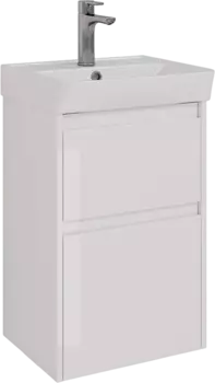 Тумба для комплекта Lemark Combi 45 белая глянцевая LM03C45T