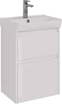 Тумба для комплекта Lemark Combi 50 белая глянцевая LM03C50T