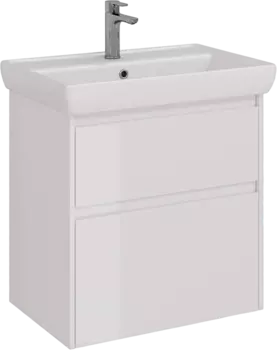 Тумба для комплекта Lemark Combi 70 белая глянцевая LM03C70T