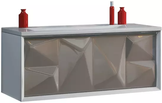 Тумба для комплекта Marka One Romb 90П cappuccino У67845