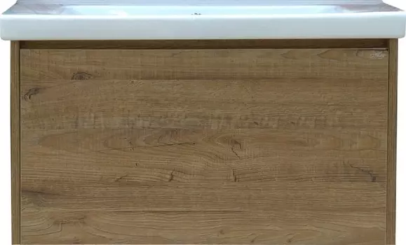 Тумба для комплекта Misty Даллас 100 подвесная, светлое дерево П-Дал01110-072П