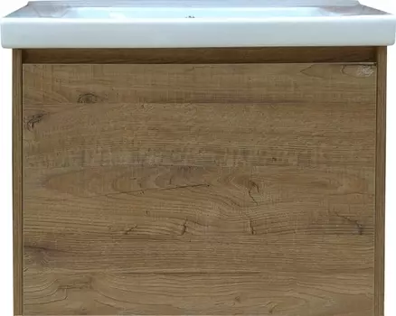 Тумба для комплекта Misty Даллас 65 подвесная, светлое дерево П-Дал01065-072П