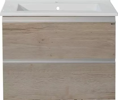 Тумба для комплекта Misty Кантри 75 подвесная, 2 ящика П-Кан-01075-11802Я