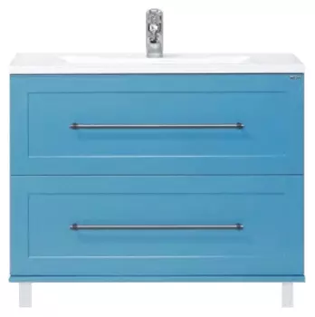 Тумба для комплекта Misty Марта 70 напольная бирюзовая П-Мрт01070-091