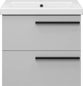 Тумба для комплекта Misty Ненси 60 серая П-Нен-09060-502Я