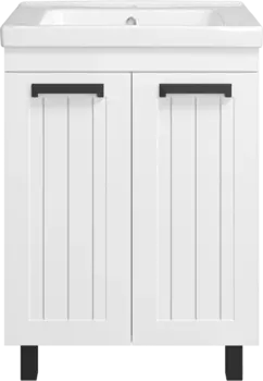 Тумба для комплекта Misty Спарта 65 белая П-Спа-06065-01-01