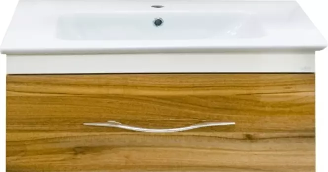 Тумба для комплекта Misty Турин 100 подвесная, орех П-Тур01100-96141ЯП