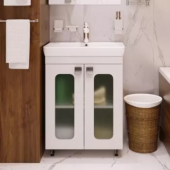 Тумба для комплекта Misty Урал 60 2 дверцы Э-Ура-01060-021Н