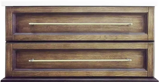 Тумба для комплекта Misty Винтаж 100 подвесная, дуб П-Вин01100-31542ЯП