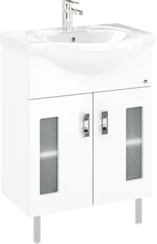 Тумба для комплекта Onika Кристалл 60.18 белая 106123