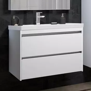 Тумба для комплекта Opadiris Фреш 80 белая, вар.2 00-00007087