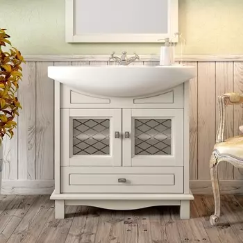 Тумба для комплекта Opadiris Омега 75 cлоновая кость 00-00002951