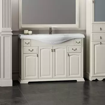 Тумба для комплекта Opadiris Риспекто 120 слоновая кость Z0000009687