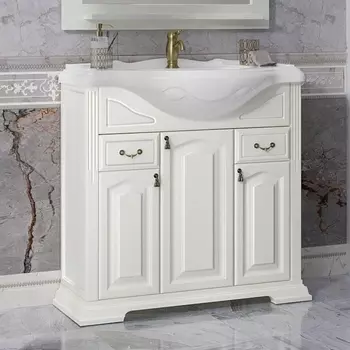 Тумба для комплекта Opadiris Риспекто 85 слоновая кость 00-00005909